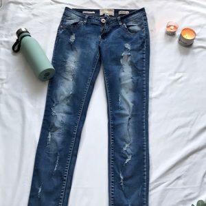 Distressed Jeans